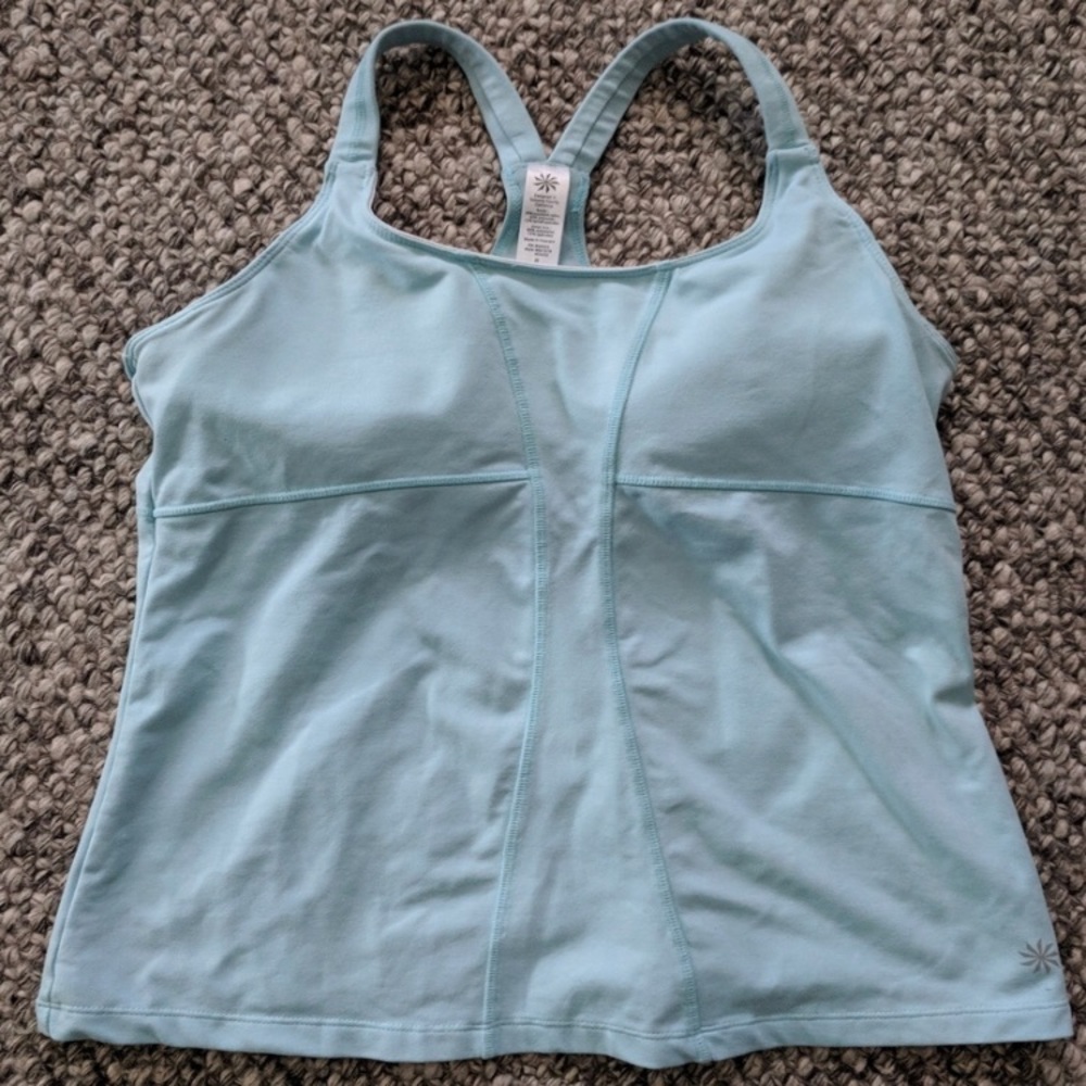 Athleta baby blue workout tank